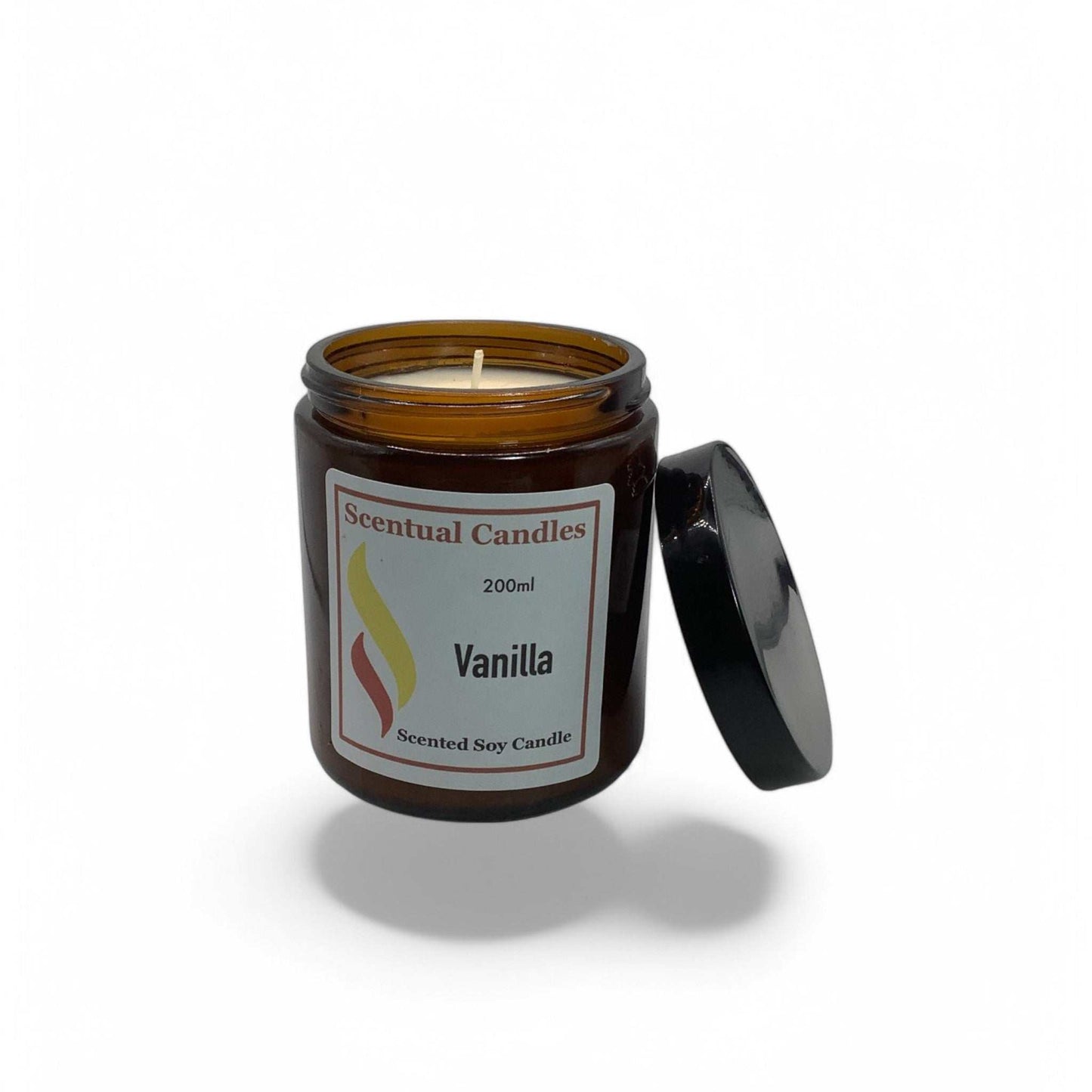 200ml Vanilla Scented Soy Candle