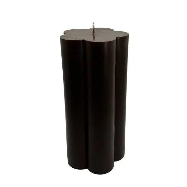 Australian Sandalwood Scented Soy Pillar Candle with rich woody aroma and elegant design, perfect for home aromatherapy.