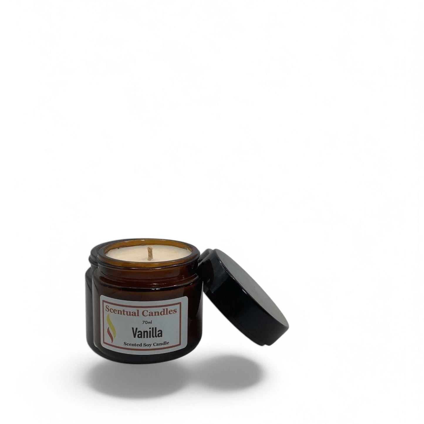 70ml Vanilla Scented Soy Candle