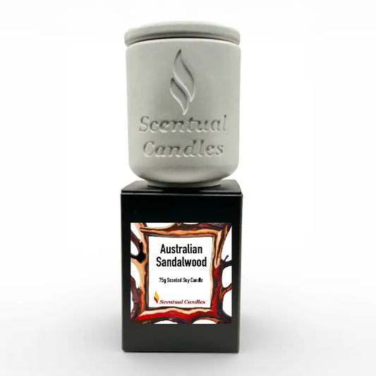Australian Sandalwood Candle Scented Soy