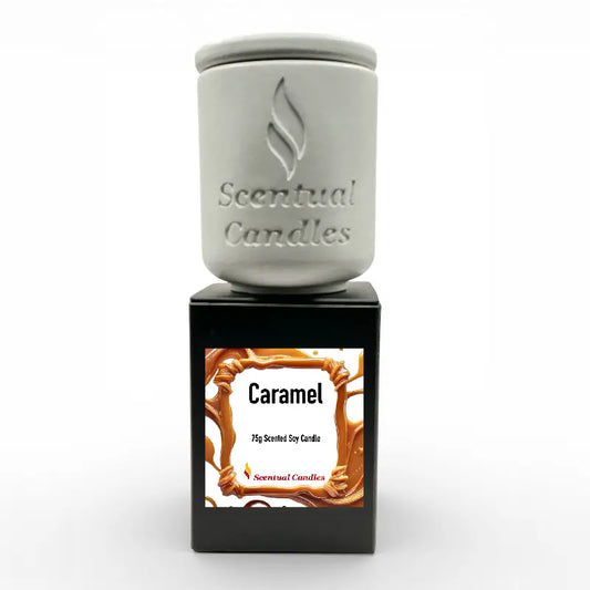 Caramel Candle - Scented Soy Indulgence