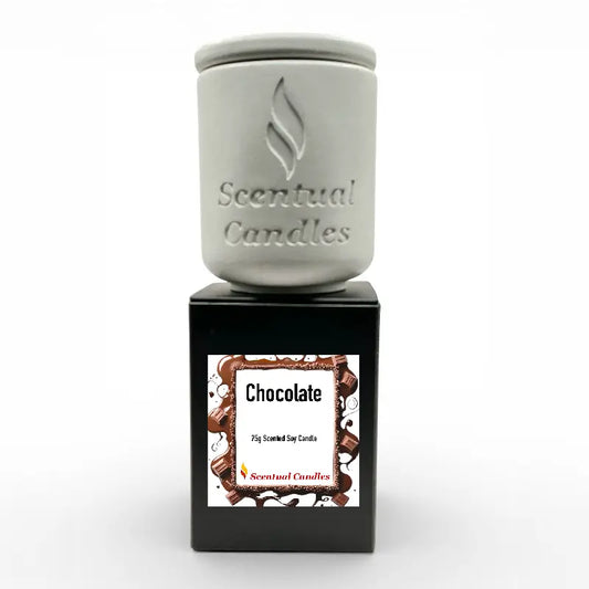 Chocolate Candle - Scented Soy