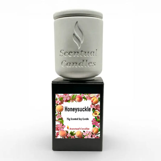 Honeysuckle Scented Candle - Soy