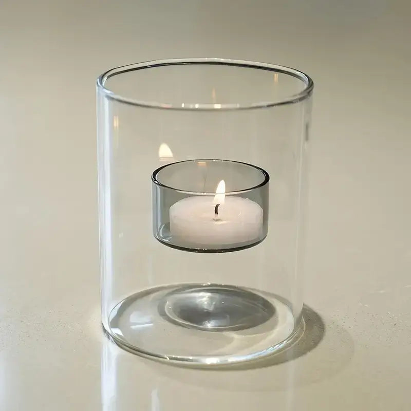 Decorative Glass Tealight Candle Holder