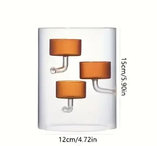 Hurricane Glass Candle Holder