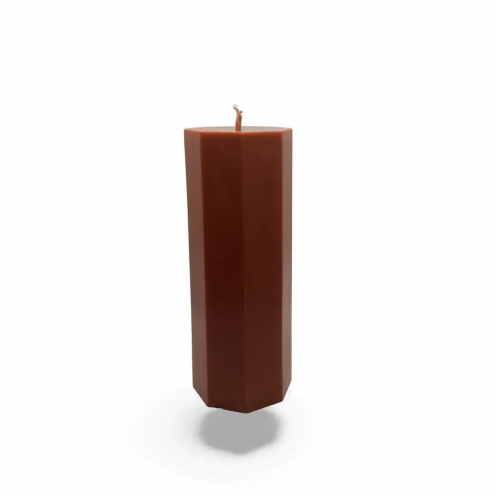 Caramelised Fig Scented Hexagon Pillar Candle