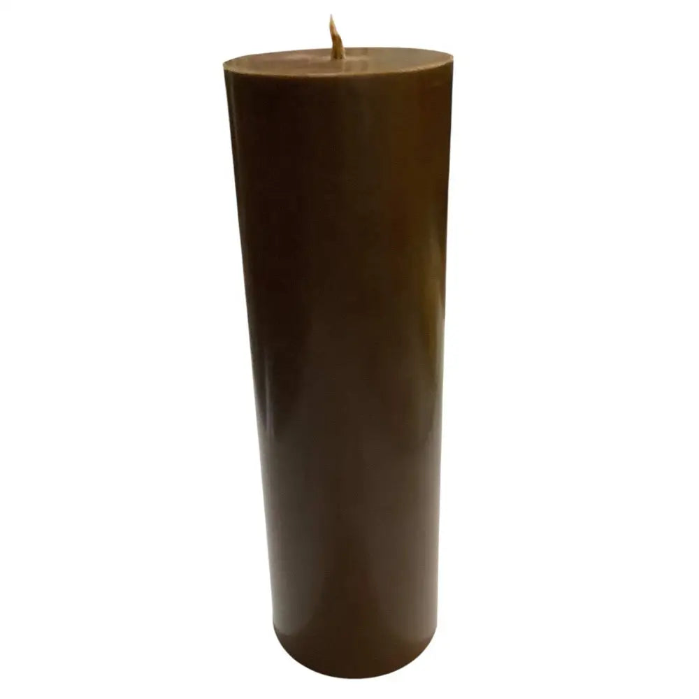 550g Round Chocolate candles soy pillar