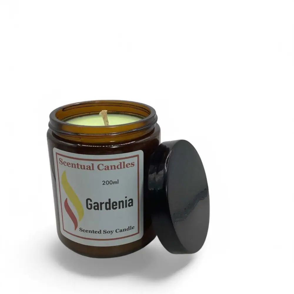 220g Gardenia Scented Soy Candle