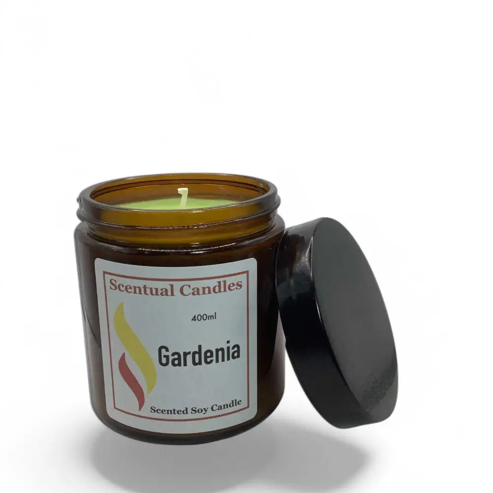 400g Gardenia Scented Soy Candle Set