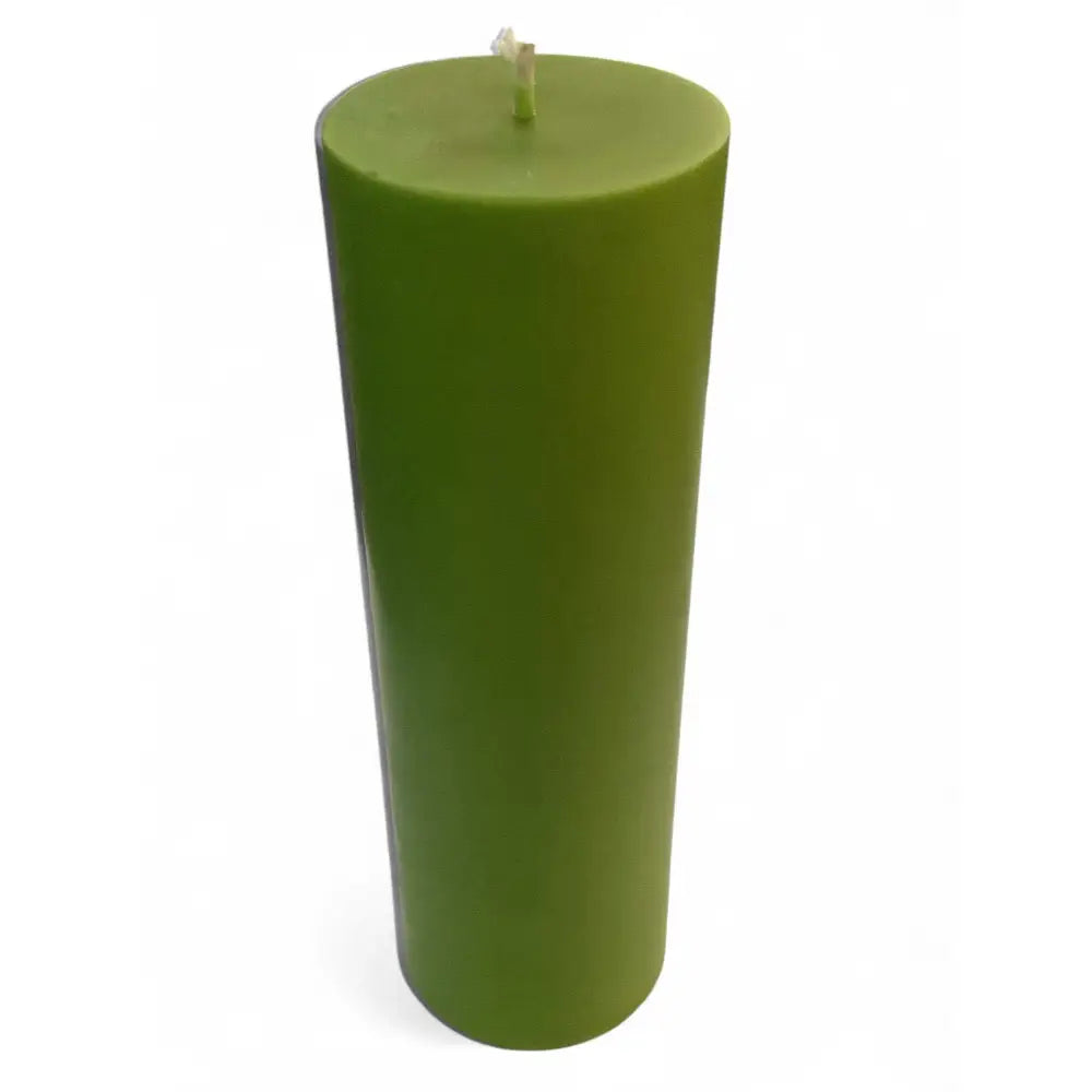 550g Round Gardenia scented pillar candle