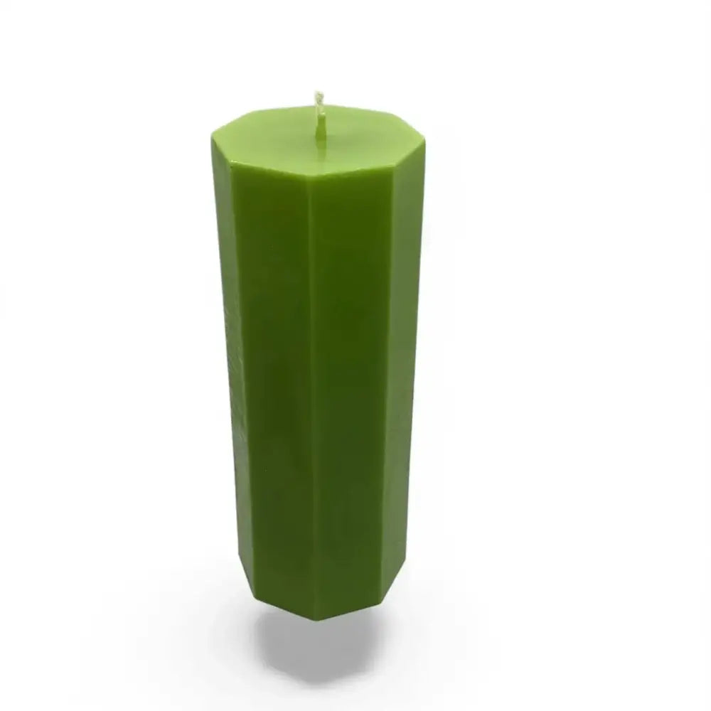Gardenia Scented Soy Hexagon Pillar Candle