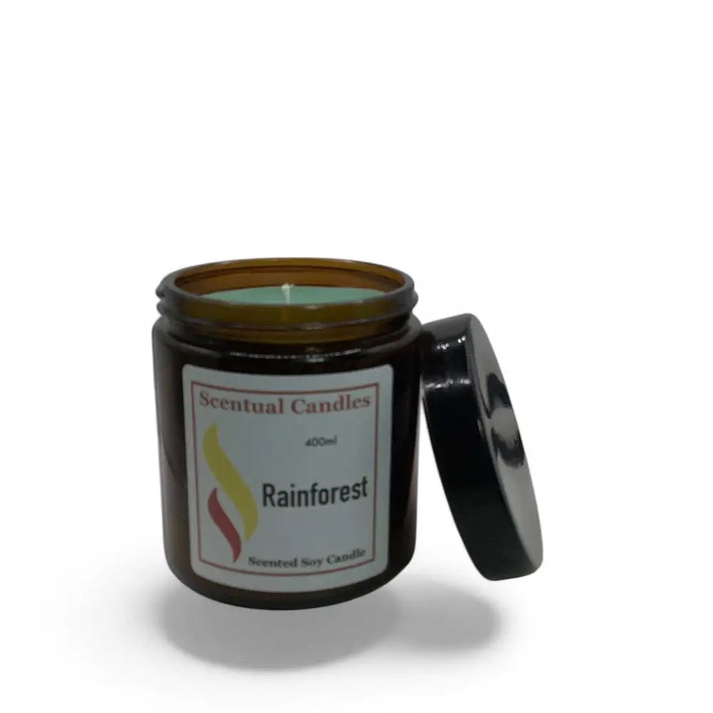400g Rainforest Scented Soy Candle Set