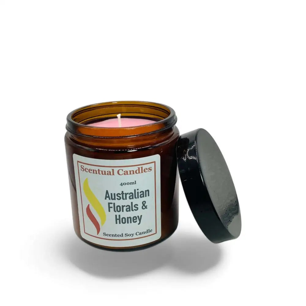 400ml Australian Florals & Honey Soy Candle Set
