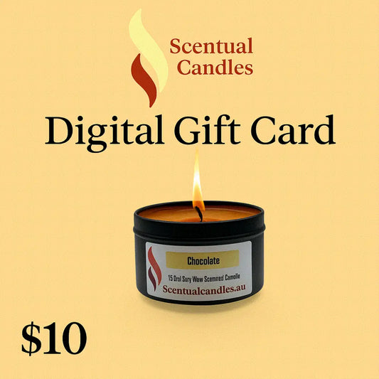 $10 Scentual Candles Gift Card