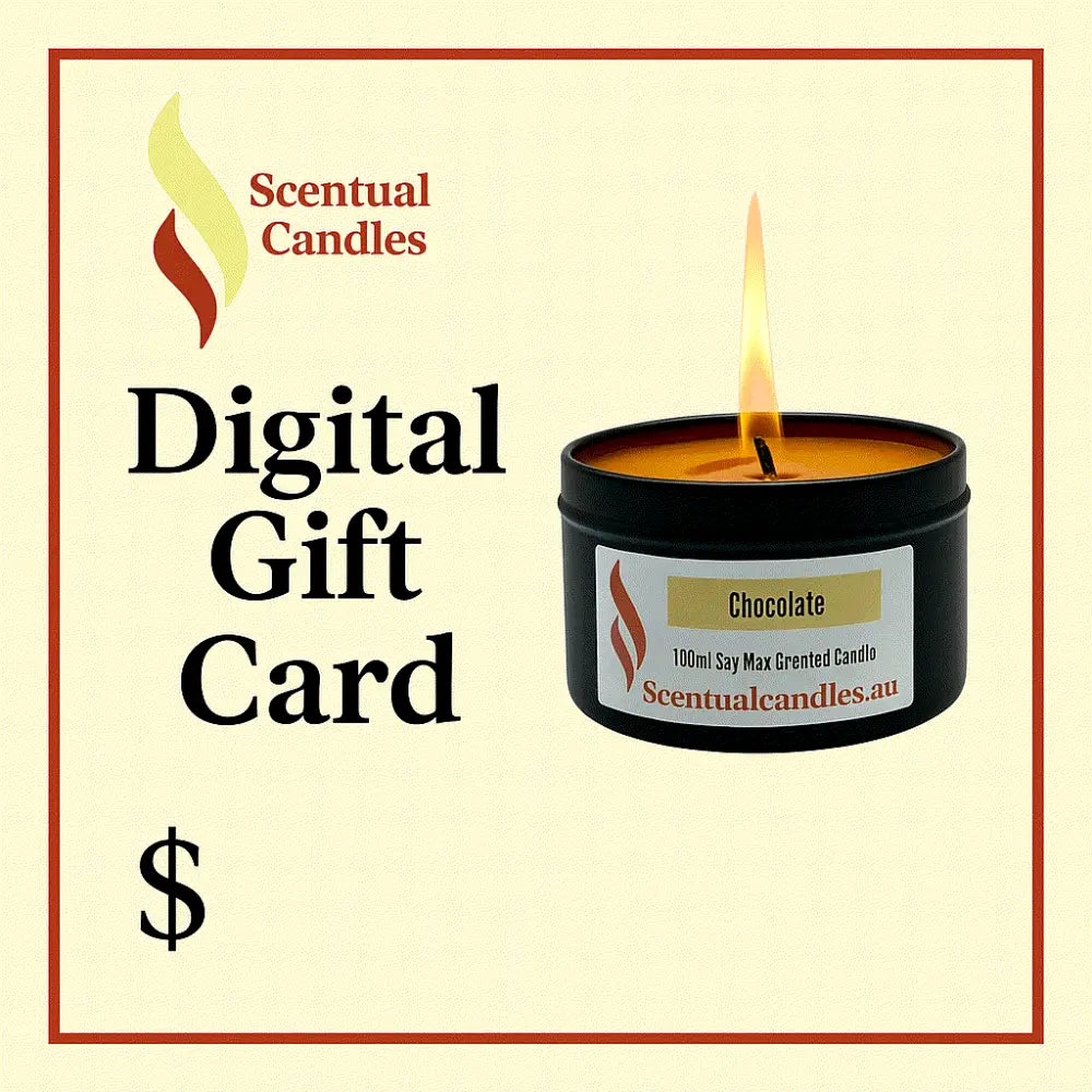 Scentual Candles Gift Card Sydney Australia