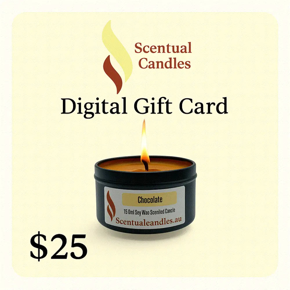 $25 Scentual Candles Gift Card
