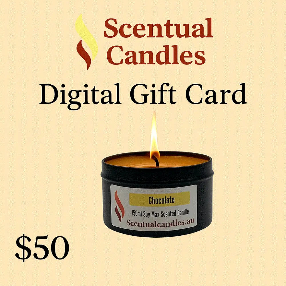 $50 Scentual Candles Gift Card