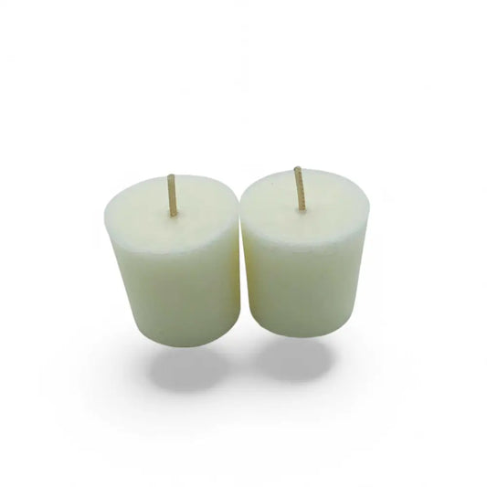 2 Pack Vanilla Patchouli and Sandalwood Scented Votive Candles