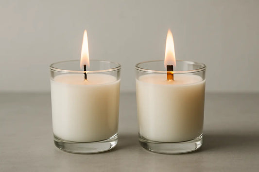 Cotton wick vs wood wick: what burns best?