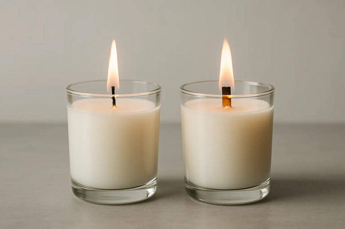 Cotton wick vs wood wick: what burns best?