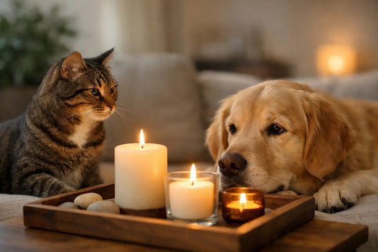Are Candles Safe Around Pets?