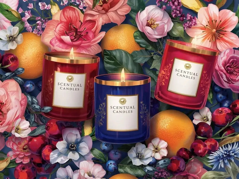 Buy Scented Candles - Australian Beach 300g Scented Soy Candle by Scentual Candles