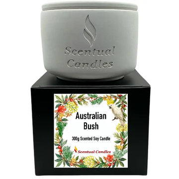 Australian Scents Candle Set - 300g soy candle with bush label