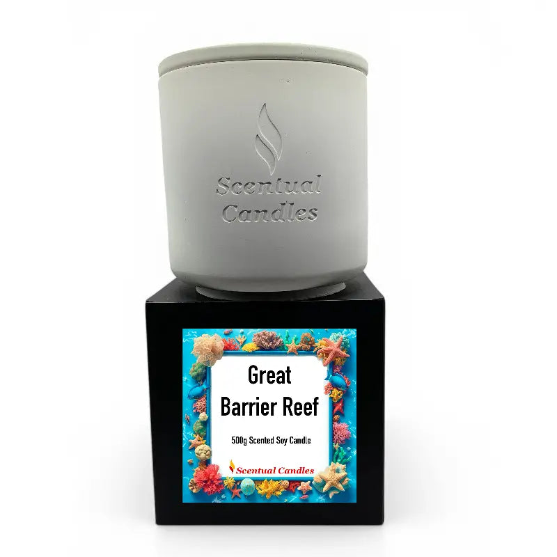 Tropical Scented Candle Great Barrier Reef from Australian Scents Collection
