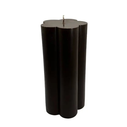 Australian Sandalwood Scented Soy Pillar Candle with rich woody aroma and elegant design, perfect for home aromatherapy.