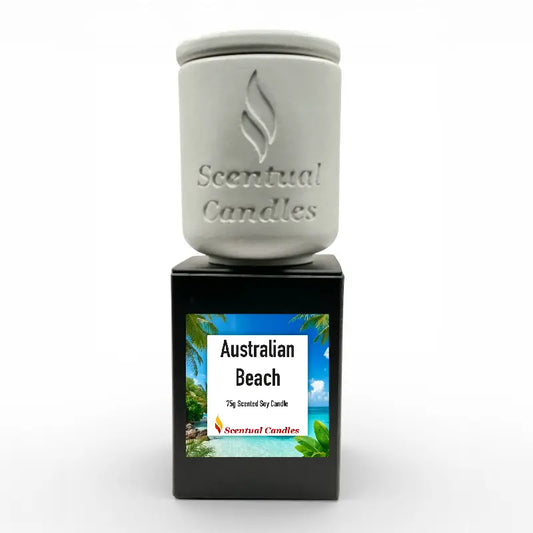 Australiana Candle Set - Australian Beach scent in premium soy wax.