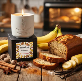 Banana Bread Candle Scented Soy