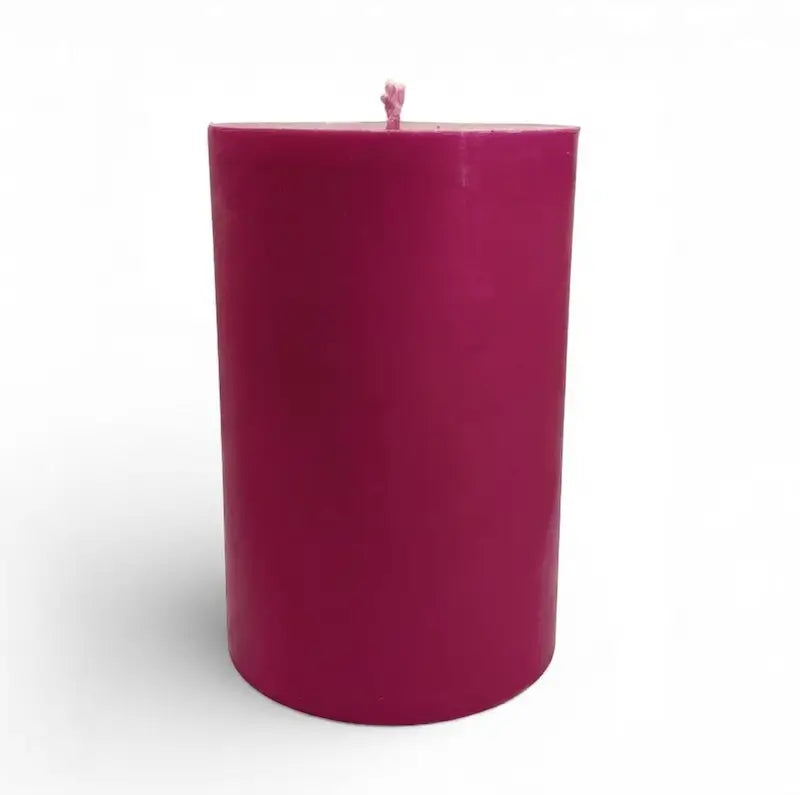 Extra Large Pillar Candle 1.1kg in bold red color, ideal for home decor with lasting fragrance and strong scent throw.