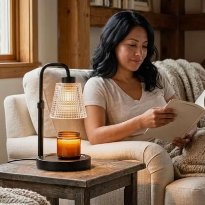 Candle Warmer Lamp with Dimmer and Timer