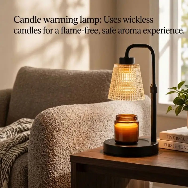 Candle Warmer Lamp with Dimmer and Timer