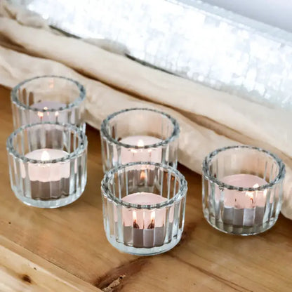 Glass Tealight Candle Hoders