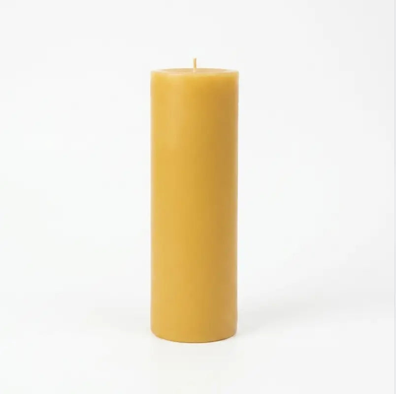 Giant Pillar Candle - Customisable 27cm x 9cm for extended use and visual impact.
