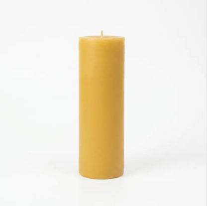 Giant Pillar Candle - Customisable 27cm x 9cm for extended use and visual impact.