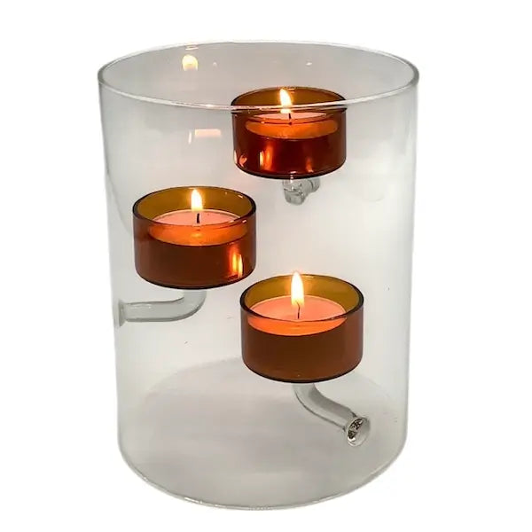 Hurricane Glass Candle Holder