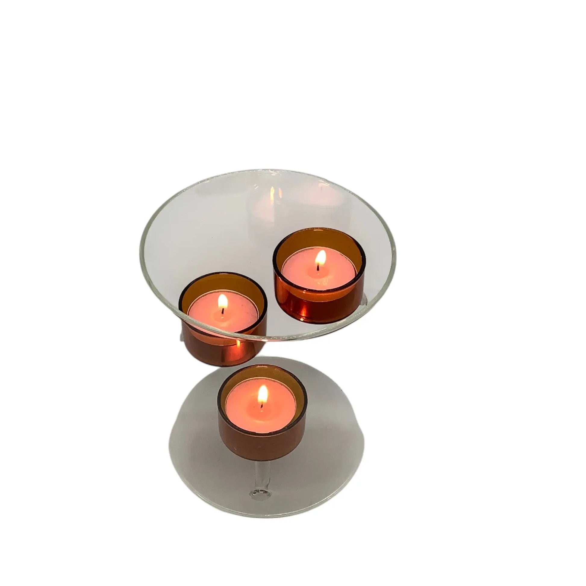 Hurricane Glass Candle Holder