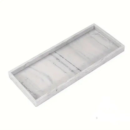 Marble Look Silicone Candle Tray