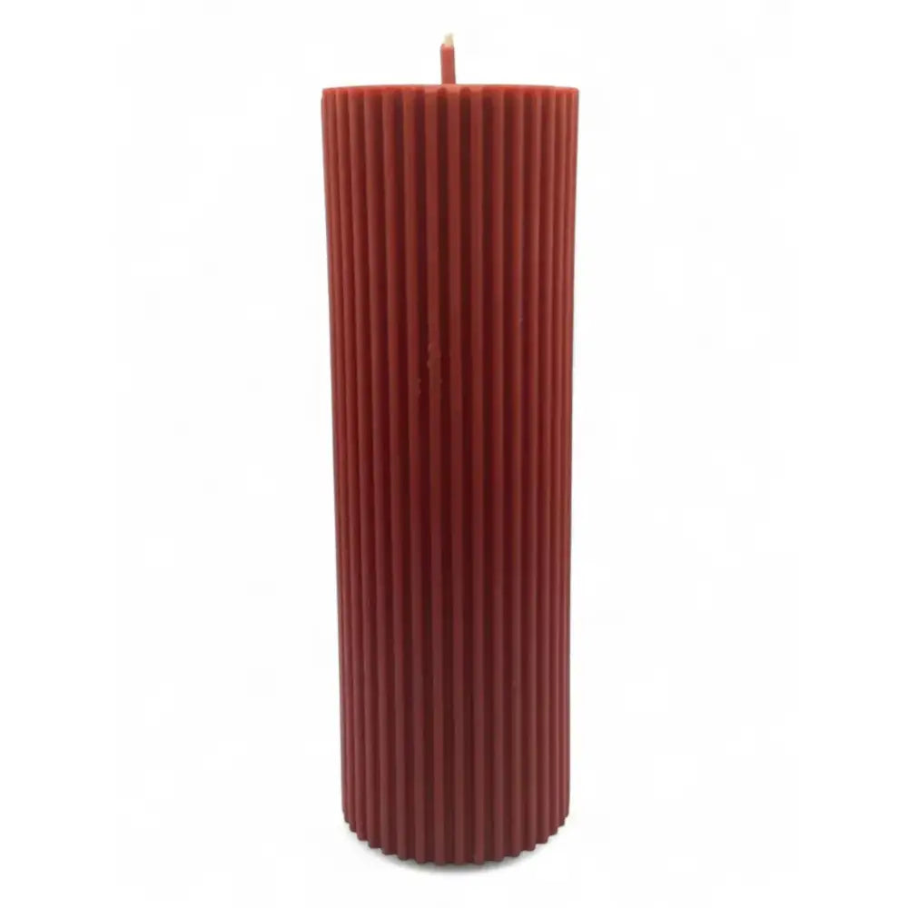 250g Ribbed Column Caramelised Fig Scented