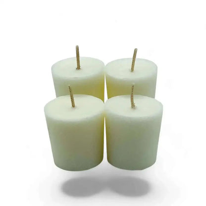 Coconut Lime Soy Votive Candles with refreshing lime and coconut scent.