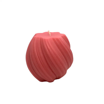 Honeysuckle Candles scented soy pillar showcasing elegant floral design, hand-poured for a blissful home fragrance experience.