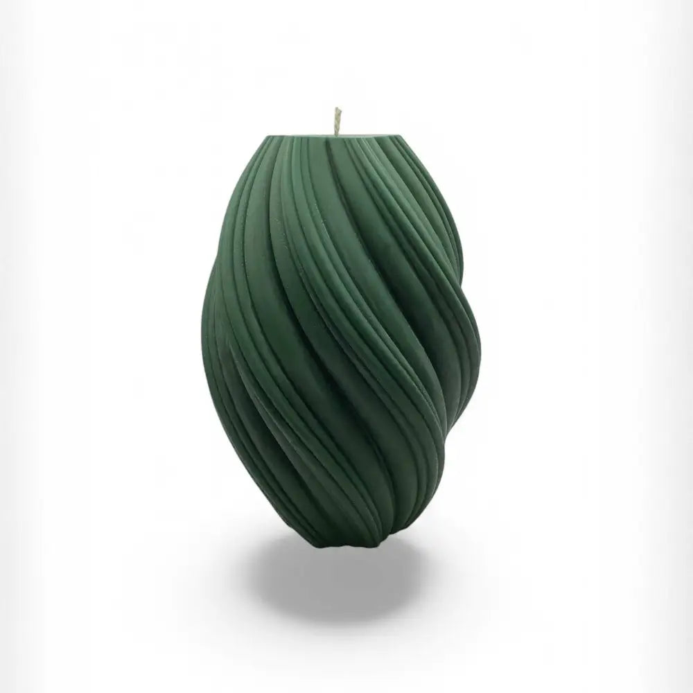 Green Rainforest Large Pillar Candle