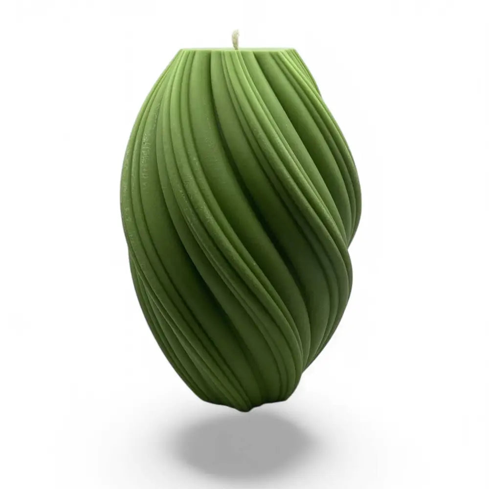 Light Green Large Pillar Candle