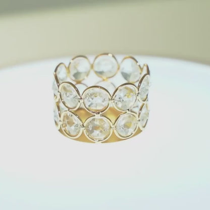 Crystal Tealight Candle Holder