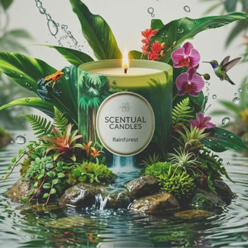 Rainforest Scented Candle - Refreshing