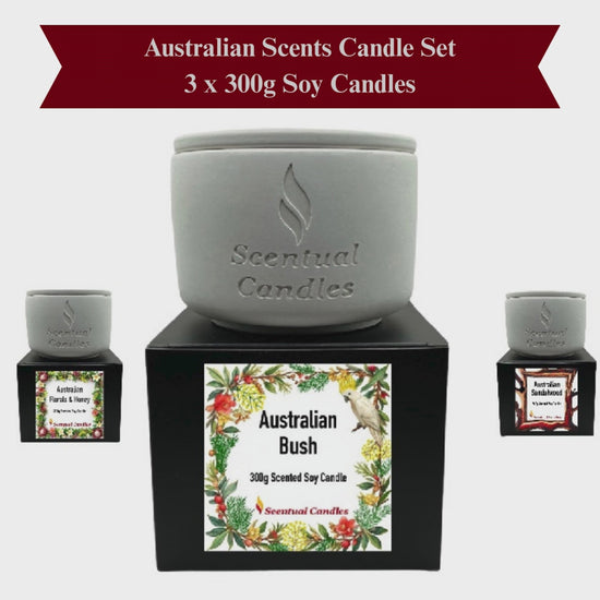Australian Scents Candle Set video