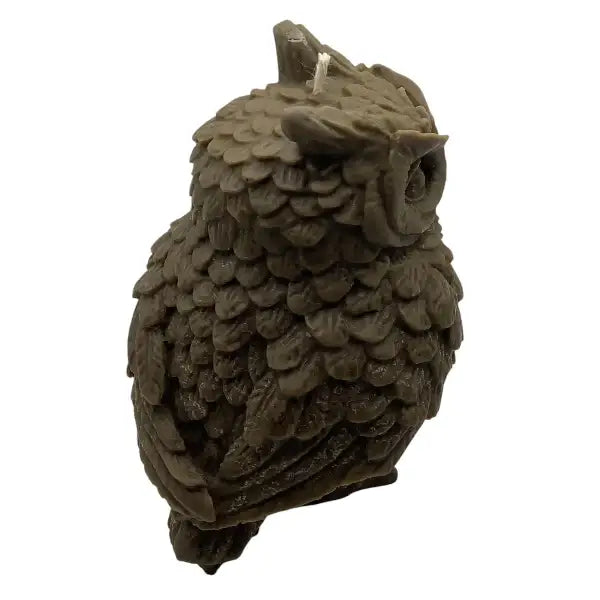 Chocolate Scented Soy Owl Candle