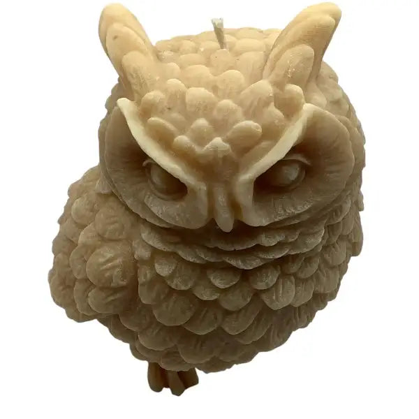 Vanilla Scented Soy Owl Candlle
